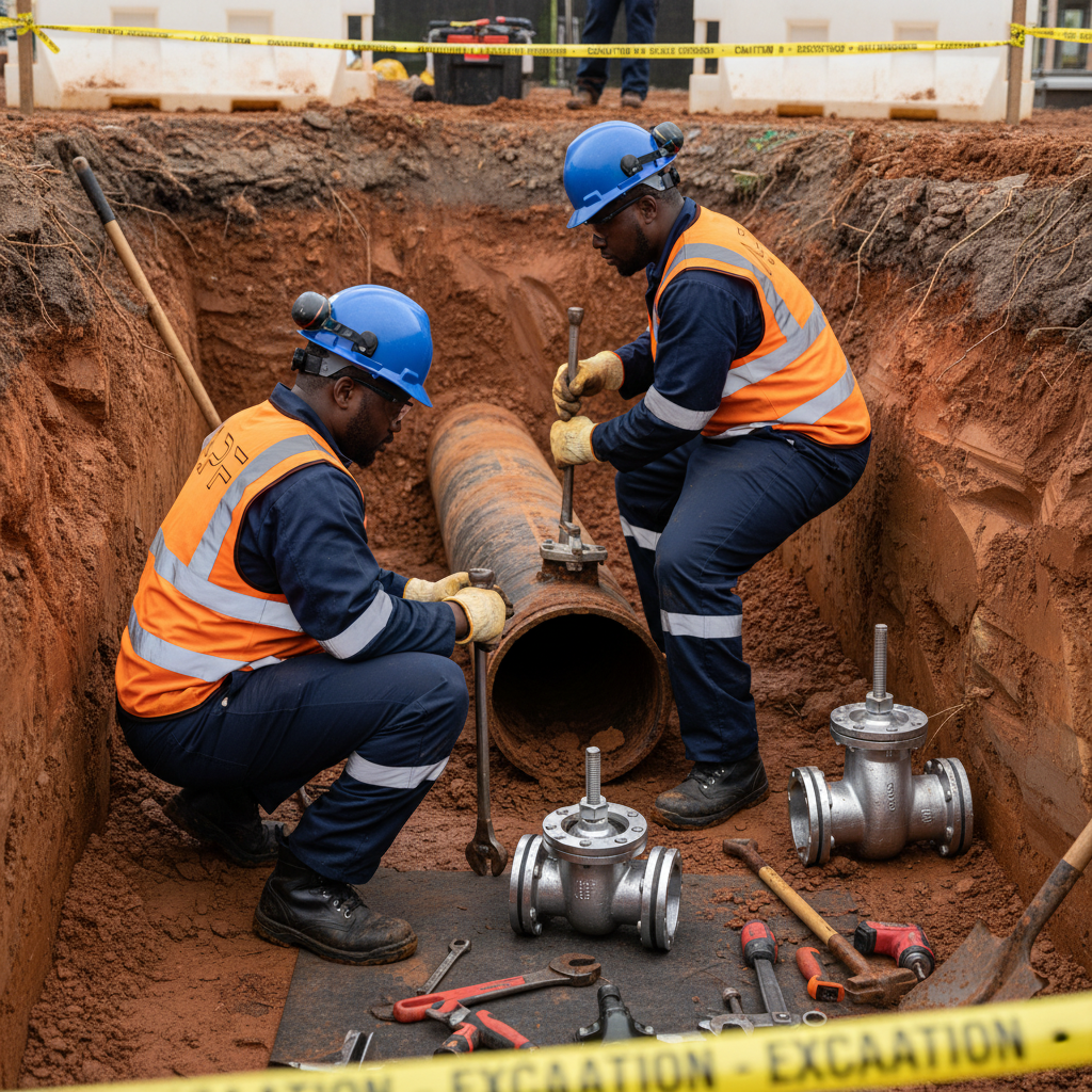 water line maintenance